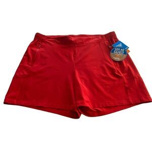COLUMBIA WOMEN'S 1X Tidal II Short Color: RED SPARK